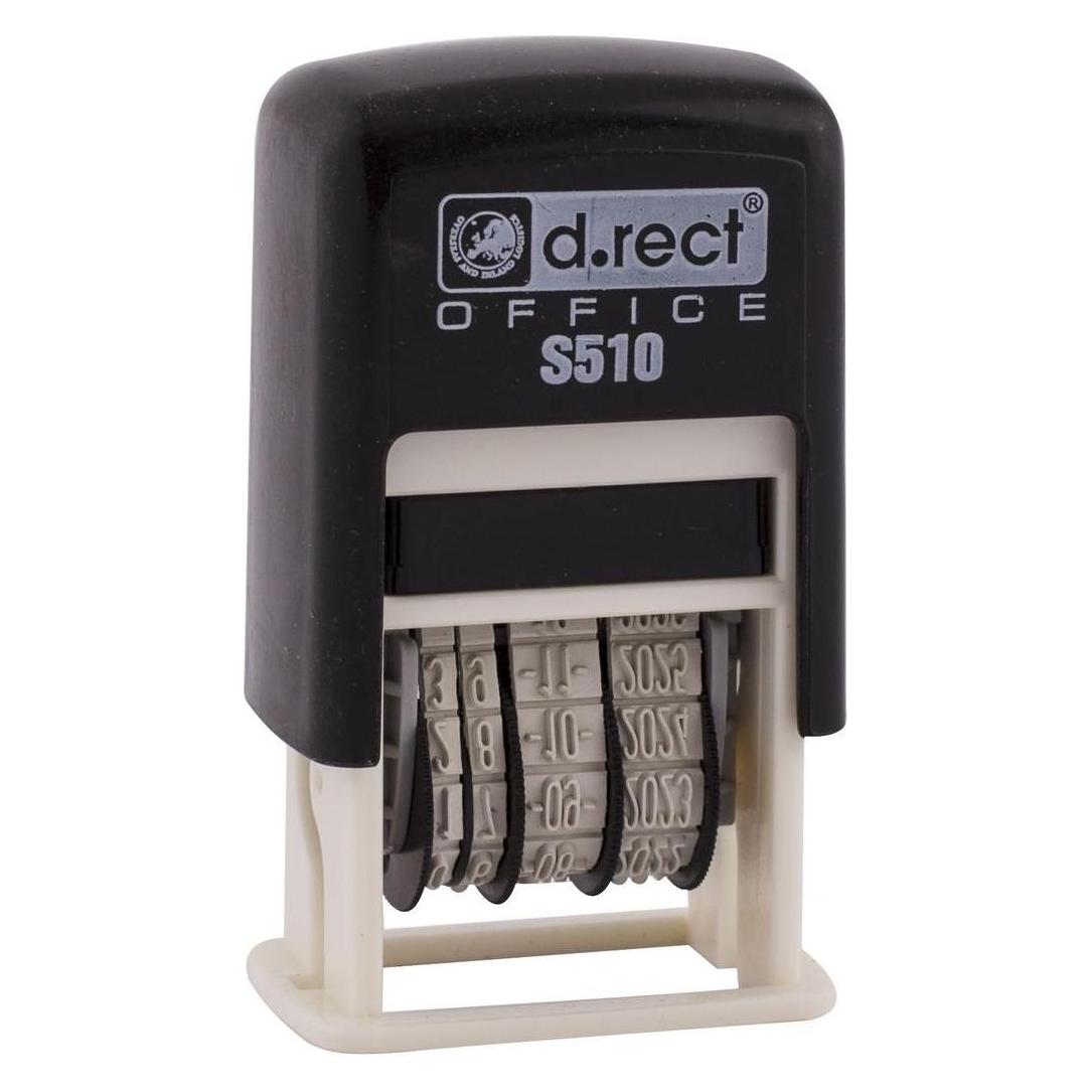 D.Rect Datumsstempel S510 schwarz (41304916)