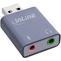 INLINE USB Audio Soundadapter, USB-A