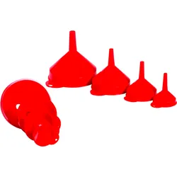 IWH Trichter-Set 4-teilig rot