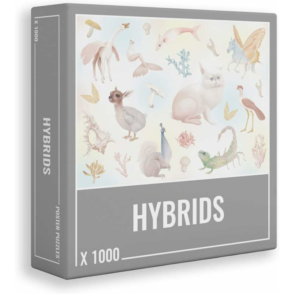 Cloudberries Puzzel-hybride 1000 stukjes transparant