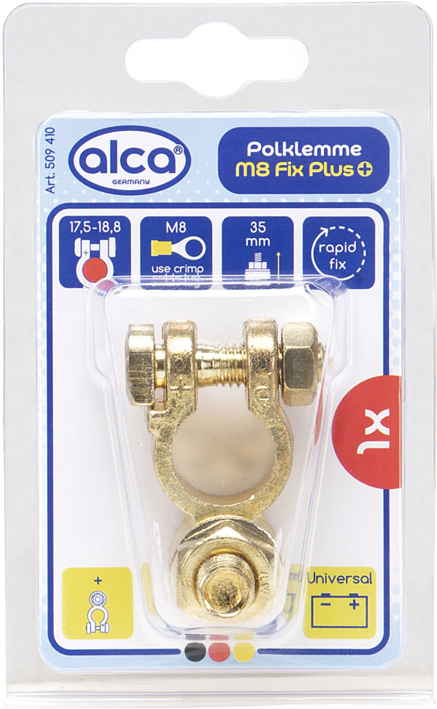 Alca Batteriepolklemme Batterie-Polklemme Plus (+) Für Kabelschuhe 509410