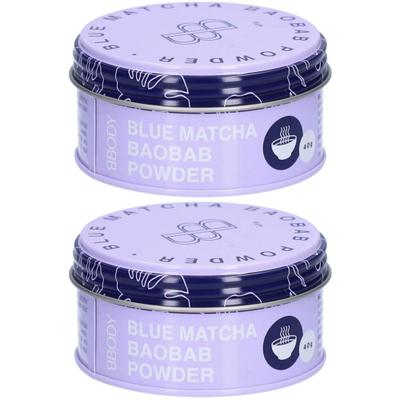Bbody Blue Matcha Baobab Powder Duopack 2x40 g Tee