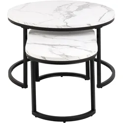 AC Design, Couchtisch + Beistelltisch, Spiro (70 x 70 x 42 cm)