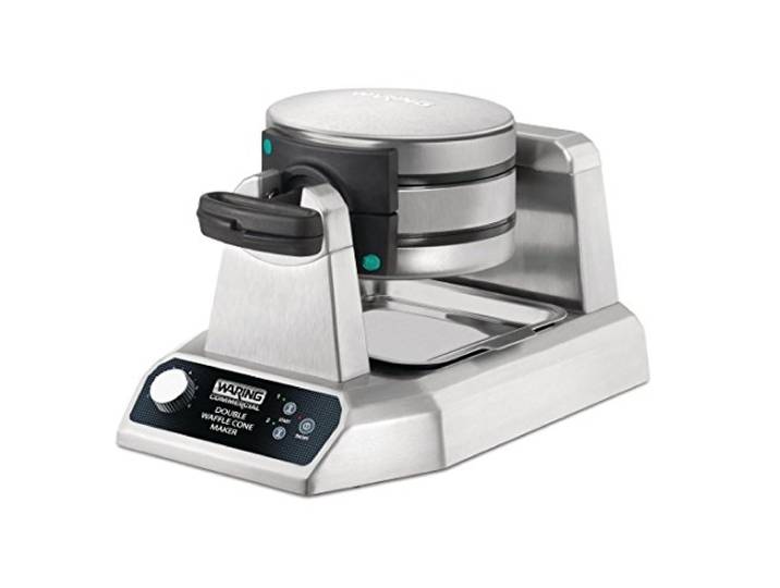 Waring WWCM200K Doppel-Waffeleisen, zur Herstellung von Eistüten, 1,4 kW, 254(h) x 280(w) x 432(d) mm