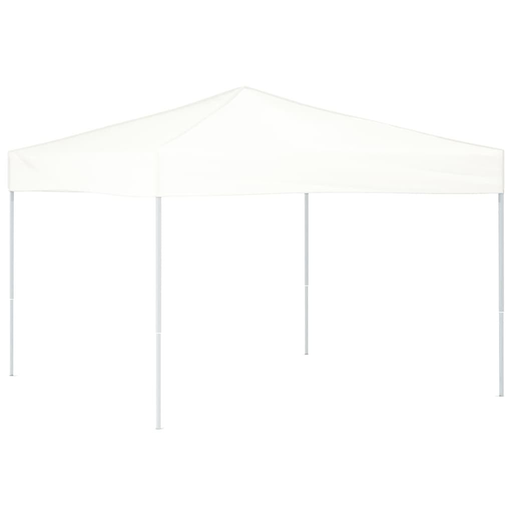 vidaXL Partytent, opvouwbaar, wit, 3x3 meter