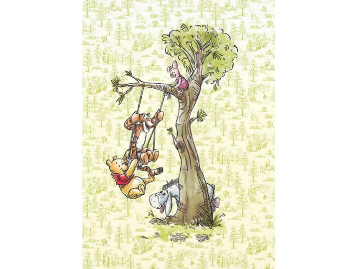 FOTOTAPETE WINNIE THE POOH IN THE WOOD