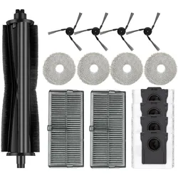Roboparts Roboparts Zubehör Set für Dreame X40 Ultra mit TriCut Bürste, Staubsauger Roboter Zubehör