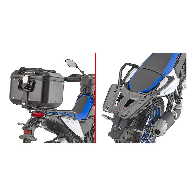 Support spécifique GIVI pour top case Monolock ou Monokey Yamaha Tén