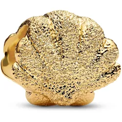 Pandora 764057C00 Goldfarbener Bead-Charm Muschel Mini