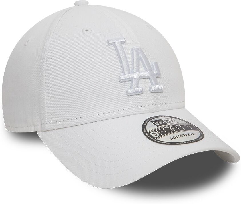 Baseball Cap NEW ERA, weiss (weiß), Web, Baumwolle, unifarben, Caps Baseball Cap, mit festem Schirm, pflegeleicht, aus Baumwolle weiß Einheitsgröße