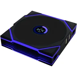 Lian-Li UNI FAN TL Wireless (120 mm, 1x), PC Lüfter, Schwarz