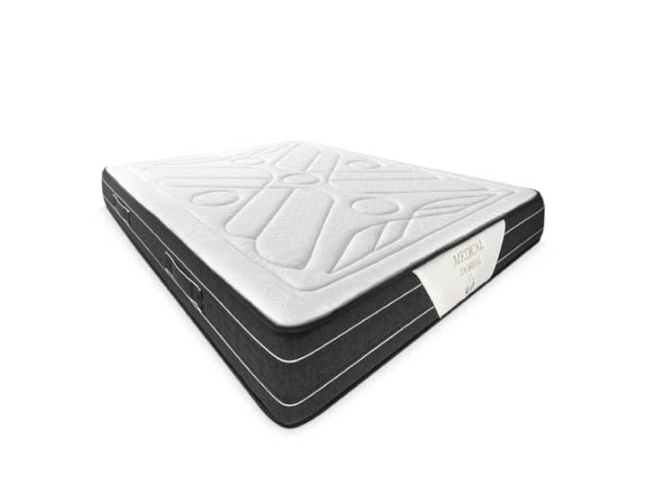 Somnia Descanso Viskoelastische Matratze Medical Premium 160 x 200 cm, ergonomisch und bequem, Dicke 30 cm, viskoelastische Federn, milbendicht, antibakteriell und hypoallergen