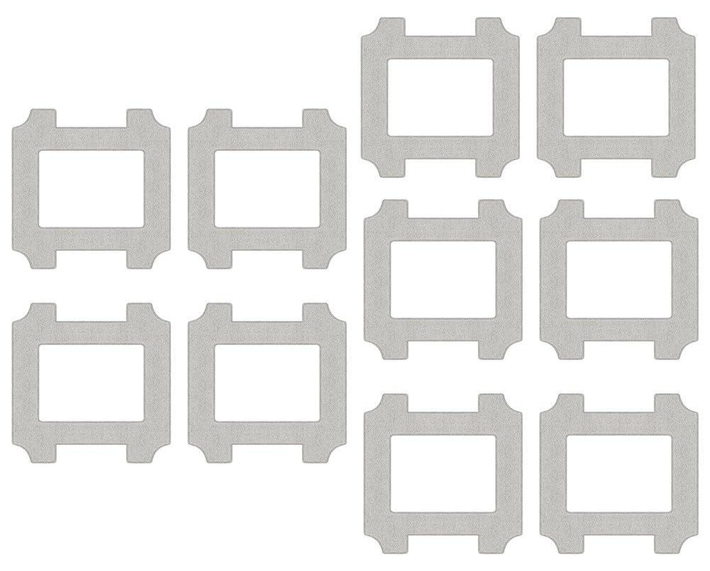 Dripio Microvezel dweilset van 10 stuks als vervanging voor het C1/C1 station