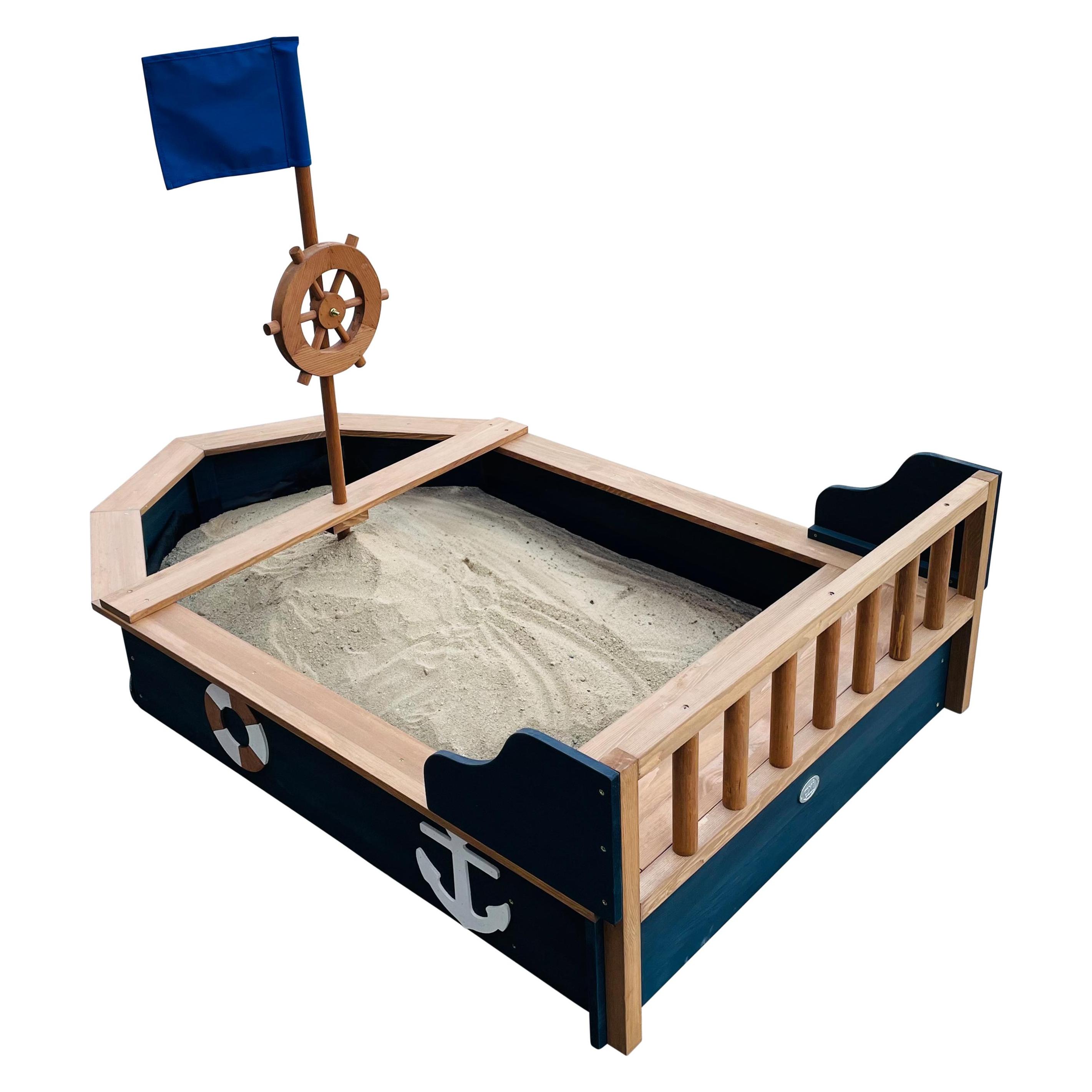 Axi Doris Boot Sandkasten mit Sitzbank (45575375)