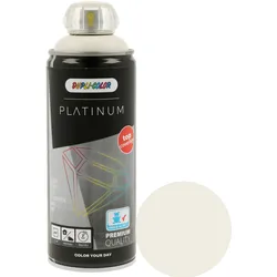 DUPLI-COLOR  Sprühlack  platinum  seidenmatt  400  ml  reinweiss  RAL  9010