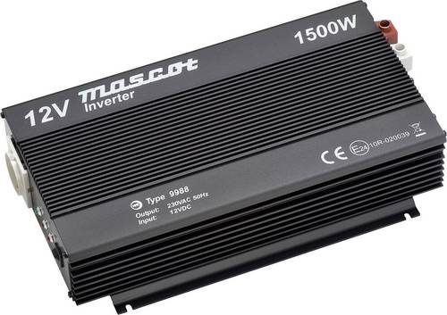 Mascot Battery Wechselrichter 9988 1500W 12 V/DC - 230 V/AC