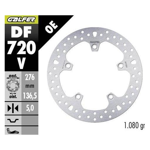 Galfer Bike Bremsscheibe Galfer Rund Starr R90 (276 mm) (DF720V)