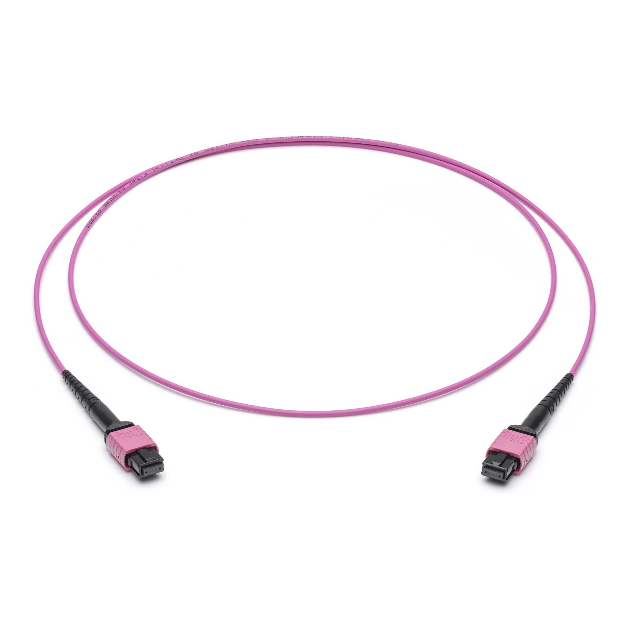 Corning LWL-Patchkabel 8F MPO PC BU/BU OM4 3m (JEBEB08QEZ-NB003M-VI)