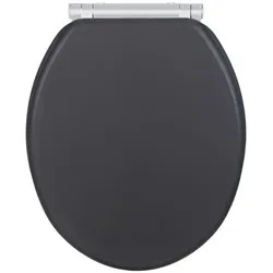 Wenko, WC Deckel, WC-Sitz Morra anthrazit matt