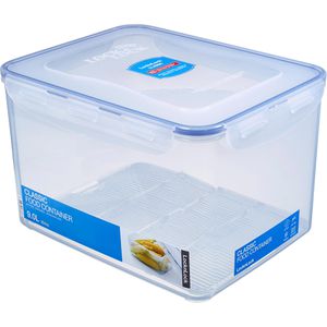 LocknLock Frischhaltedose HPL838, aus Kunststoff, 9 Liter, mit Abtropfgitter, transparent, luftdicht
