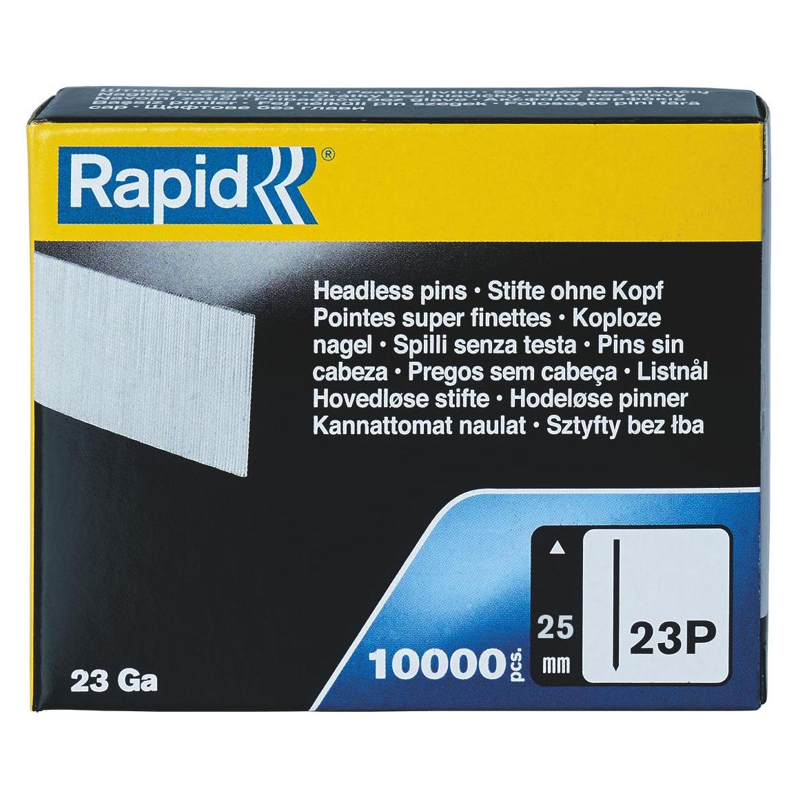 Rapid Typ 23P Ministift 25 mm (25 mm) (5001360)