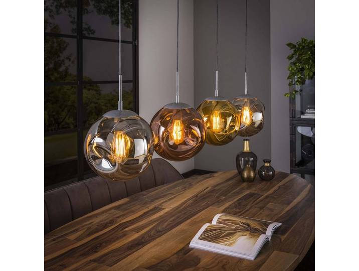 ZIJLSTRA Glas Hängelampe Stellar, dimmbar, Multicolour, für Wohn- / Esszimmer, Glas, Pendelleuchte