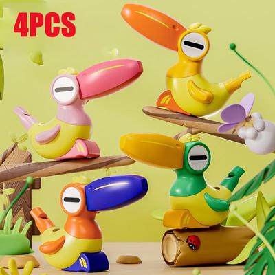 Fusion Finds Water Bird Whistle Bird Call Toy For Kids Bird Whistle For Breath Training & Outdoor Fun 4pcs