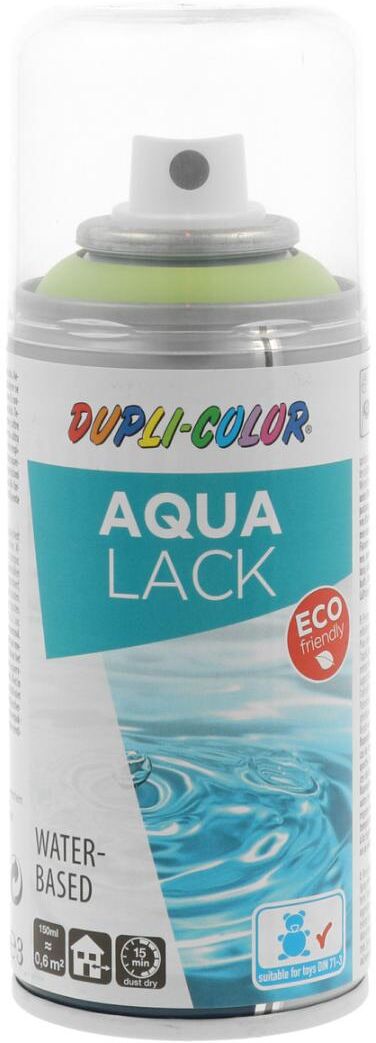 european aerosols DUPLI-COLOR AQUA frühlingsgrün seidenmatt, 150 ml