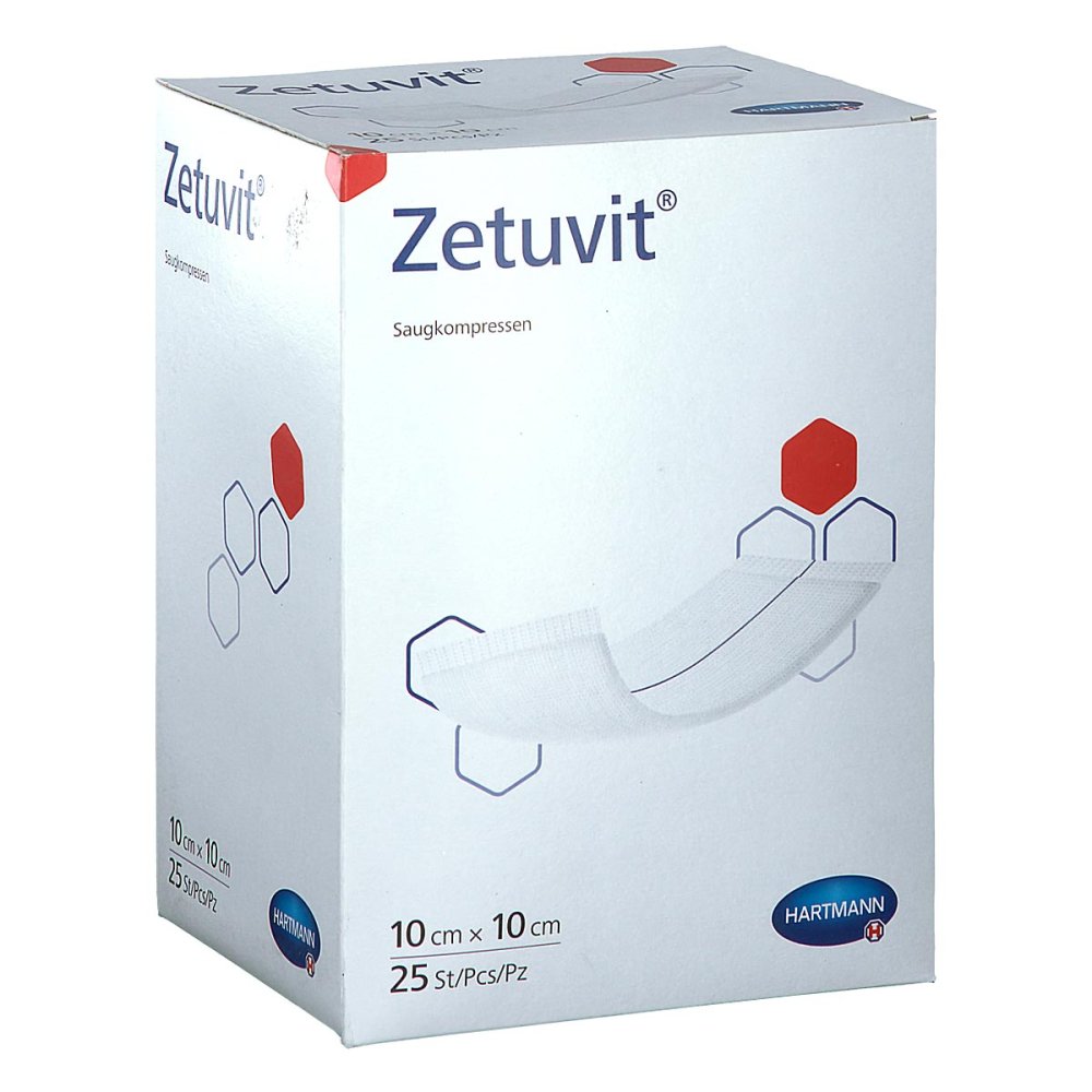 Avitamed GmbH Zetuvit Saugkompressen steril 10x10 cm 15824758