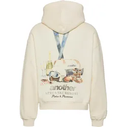 Another Cotton Lab Apres Ski Resort Hoodie | Gr. L | weiß - weiß