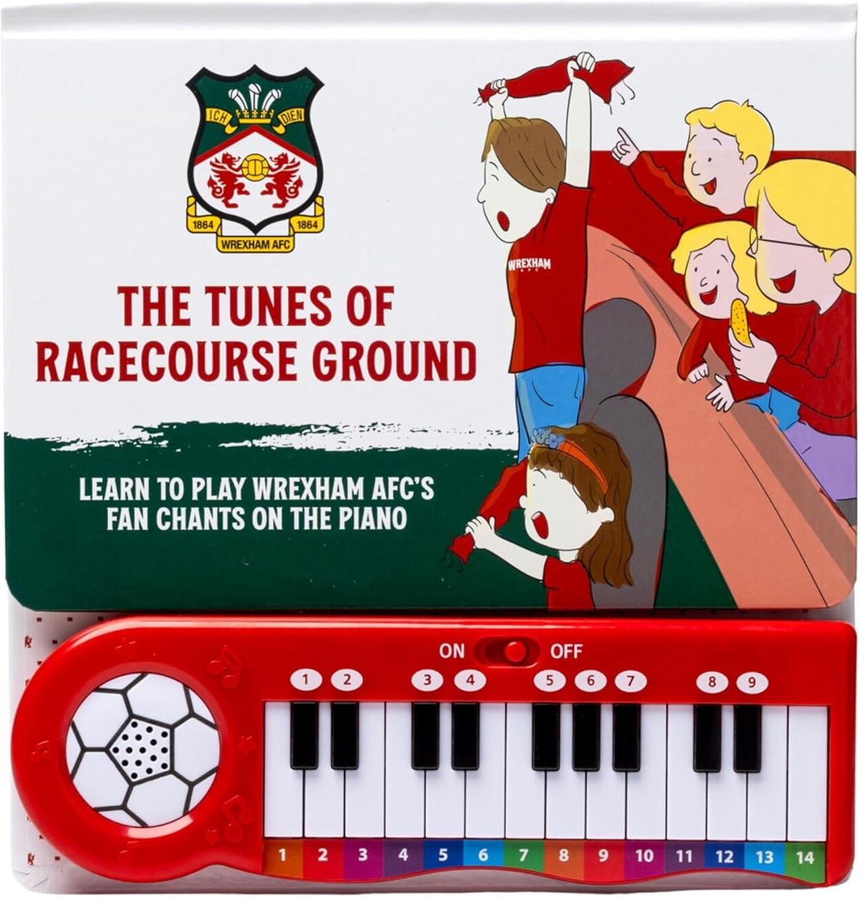 Fans Legacy Wrexham AFC Fan Chants Piano Book