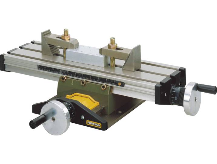 Proxxon Koordinatentisch KT 70\, aus hochfestem Aluminium\, 3 durchgehende T-Nuten