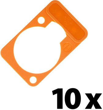 Neutrik DSS-3 Orange 10x orange