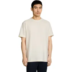 Tom Tailor Herren T-Shirt "STRUCTURED" - Regular Fit - 1051168011-35249 Light Blue Grey - XXL