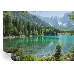 FOTOTAPETE 208x146 cm - Grüner See