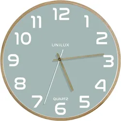 Unilux, Wanduhr, Wanduhr Baltic Ø 30.5 cm, Grün (30.50 cm)