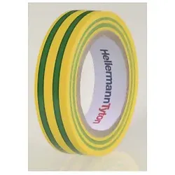 HellermannTyton PVC Isolierband grün-gelb Flex 15GNYE15x10m