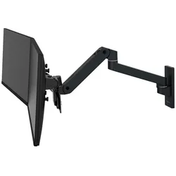 Ergotron Accessory Lx Pro Dual Display Bow End black (Wand, 27", 8.50 kg), Monitor Halterung, Schwarz