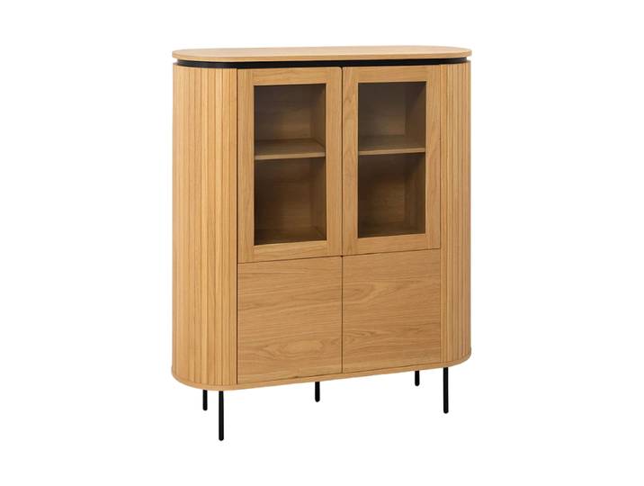 Design Highboard „Sophia“ Eiche Invicta Interiors