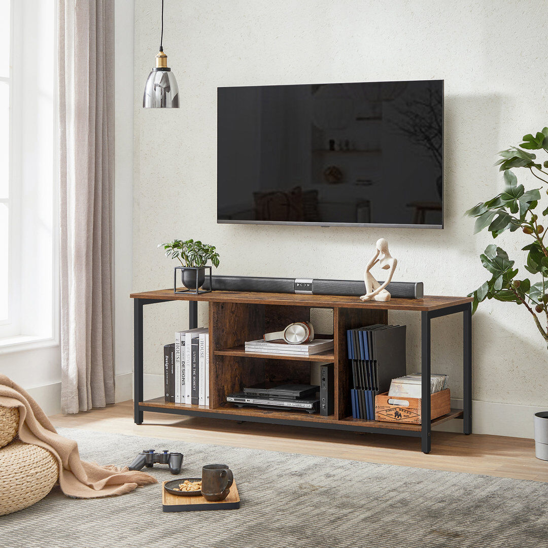 Mercury Antoni TV Stand for TVs up to 55" Matte Black 55"