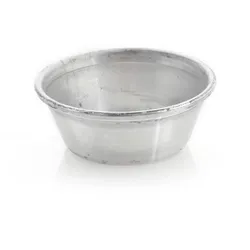 12 x Glatte Küchlein-/Muffinform aus Aluminium, 5 x 2 cm