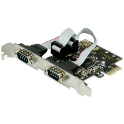 VALUE PCI-Express-Karte, Seriell RS232, D-Sub 9, 2 Ports 15.99.2118