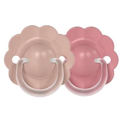 Suavinex 2x Schnuller umkehrbar Wunder 6-18M hellrosa+rosa (2x, 6 - 18 Monate) (SU309514)
