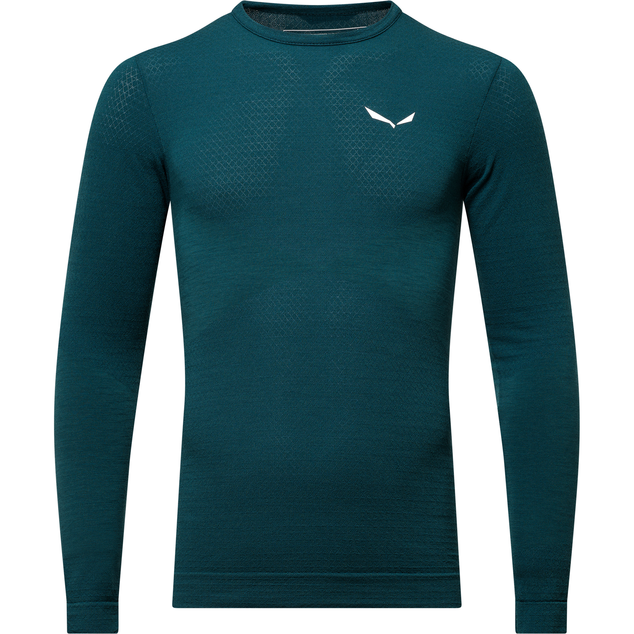 Salewa Zebru Responsive Herren Langarm Unterhemden blau Größe M Trekking Merinowolle