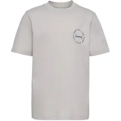 hummel, Jungen, Sportshirt, T-Shirt aus Bio-Baumwolle (134), Blau