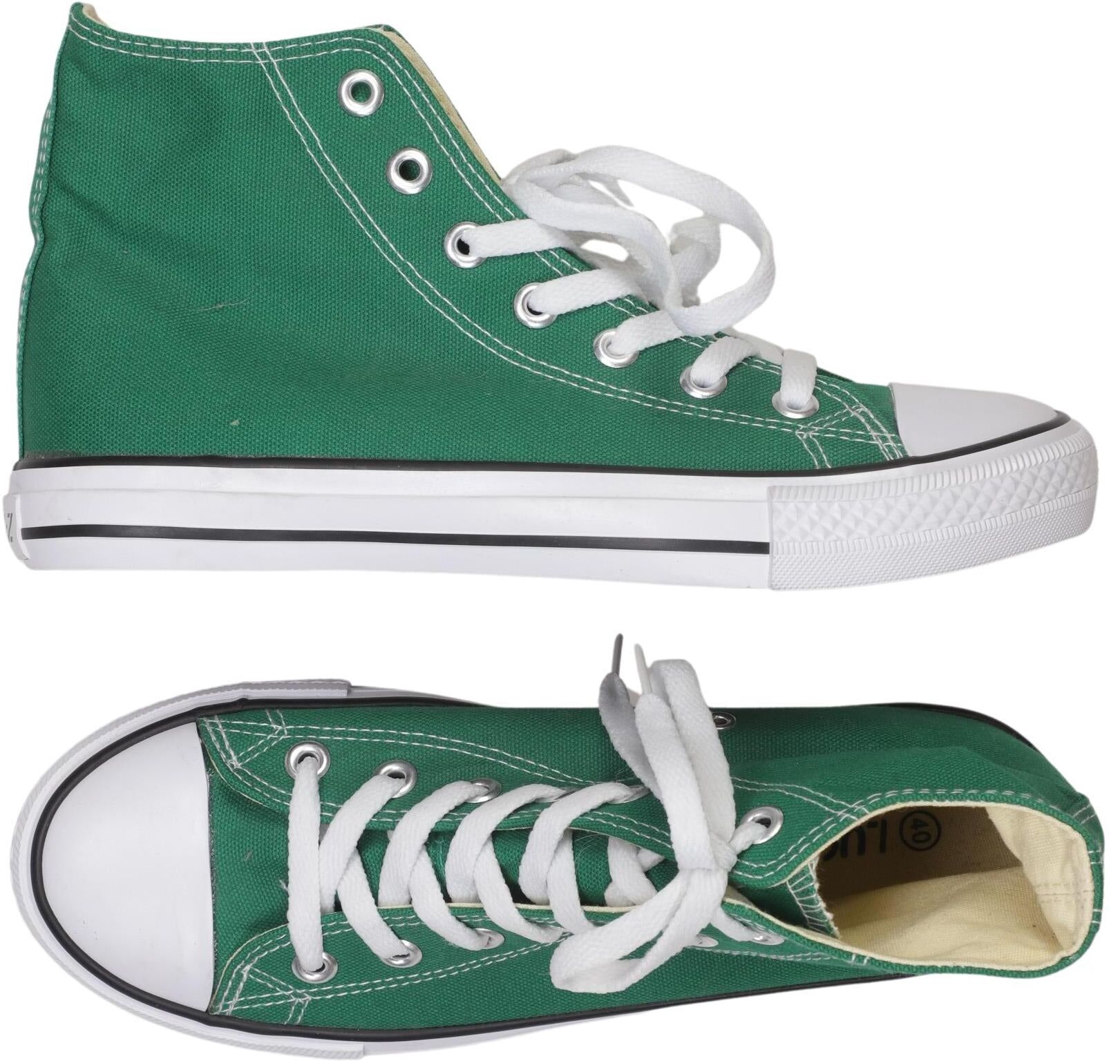 Lucky Brand Damen Sneaker, Grün, Gr. EU 40, kein / Etikett - Second Hand