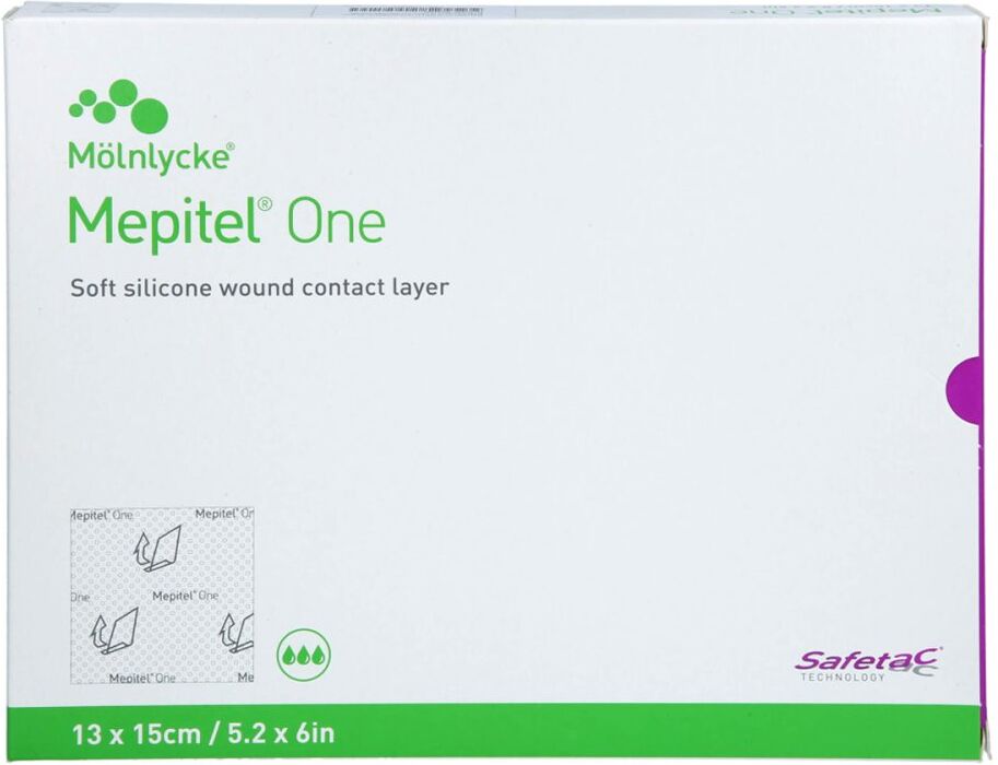 Mepitel One 13x15 Cm Silikon Netzverband