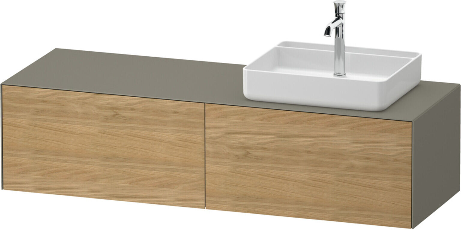 Duravit Waschtischunterschrank White Tulip 160x55cm, Be R, E N StG sm, k Ei/o IB (WT4864RH5920000)