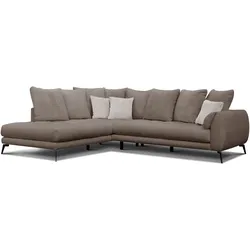 ECKSOFA CALME 5-Sitzer, creme
