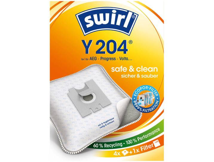 Swirl Staubbeutel Y204 EcoPor